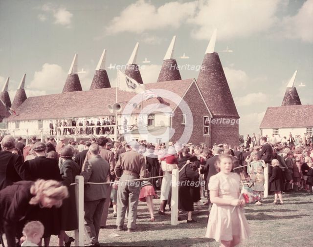 Hop festival, Paddock Wood, Kent, c1955.  Creator: Arthur Charles Kirby Ware.