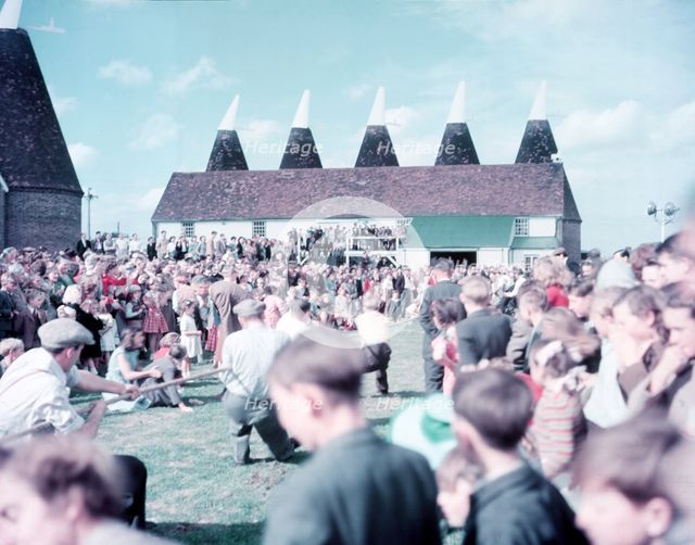 Hop festival, Paddock Wood, Kent, c1955. Creator: Arthur Charles Kirby Ware.