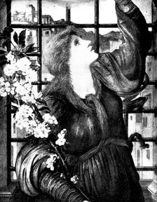 Hope - by the late Sir E. Burne-Jones, 1898. Creator: Frederick Hollyer