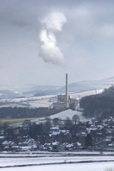 Hope Cement Works, Hope, Derbyshire, 2019. Creator: Alun Bull