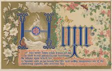 Hope, January 1, 1864. Creator: Freeman Gage Delamotte