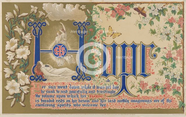 Hope, January 1, 1864. Creator: Freeman Gage Delamotte.