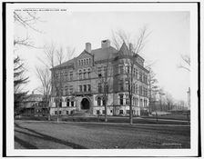 Hopkins Hall, Williams College, Mass., between 1900 and 1906. Creator: Unknown