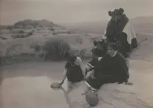 Hopi water girls, c1906. Creator: Edward Sheriff Curtis