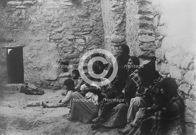 Hopi life, c1907. Creator: Edward Sheriff Curtis.
