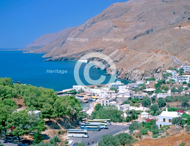 Hora Sfakion, Crete, Greece. Creator: Peter Thompson.