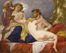 Horace and Lydia, after 1843. Creator: Thomas Couture