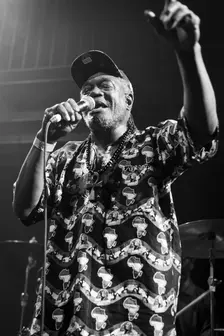 Horace Andy & Dub Asante Band feat. Matic Horns, Jazz Café, London, Jul 2023. Creator: Annapaola Marchesani