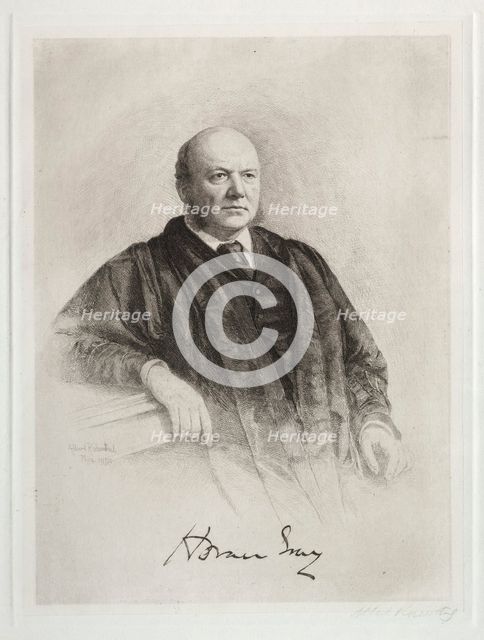 Horace Gray, 1890. Creator: Albert Rosenthal (American, 1863-1939).