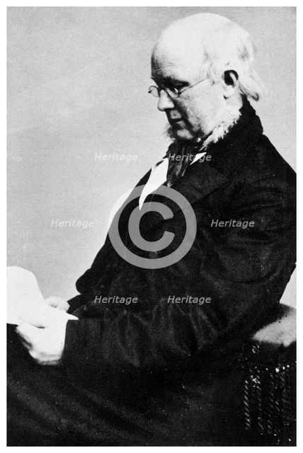 Horace Greeley, American newspaper editor and politician, c1865 (1955). Artist: Unknown
