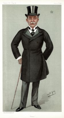 Horace Lord Farquhar, British financier and politician, 1898.Artist: Spy