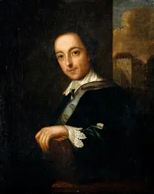 Horace Walpole, 4th Earl of Orford, English historian, antiquarian and politician, 1754 Artist: John Giles Eccardt