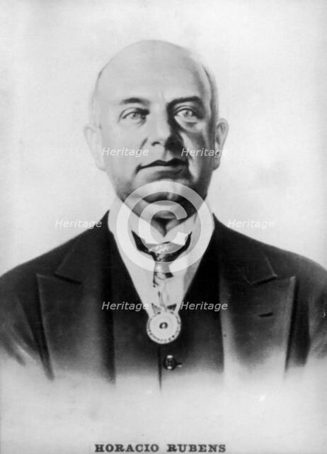 Horacio Rubens, (1869-1941), 1920s. Artist: Unknown