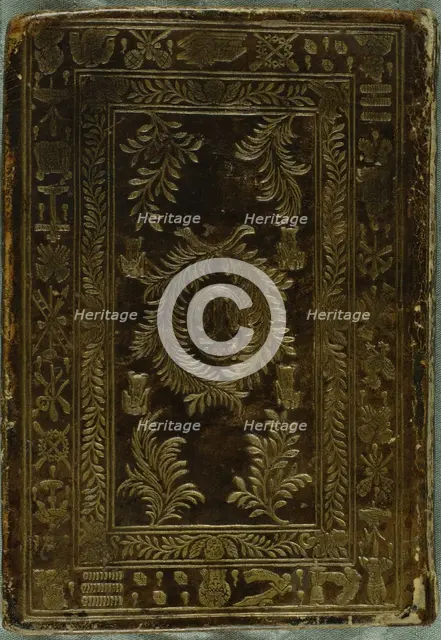 Horae Beatae Mariae Virginis, 1460 (binding 1580/90). Creator: Unknown.