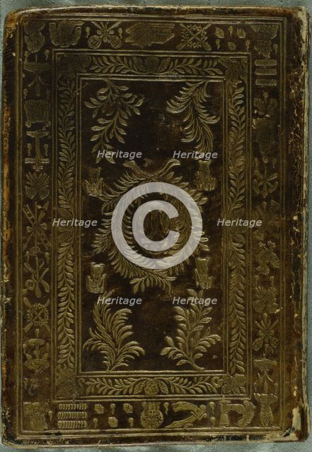 Horae Beatae Mariae Virginis, 1460 (binding 1580/90). Creator: Unknown.