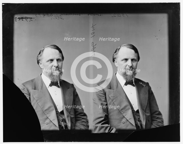 Horatio C. Burchard of Illinois, 1865-1880. Creator: Unknown.