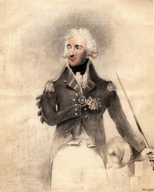 Horatio Nelson (1758-1805), 1st Viscount Nelson, 1837.Artist: E Ryder