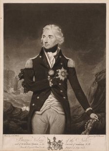 Horatio Nelson. Creator: William Barnard (British, 1774-1849)