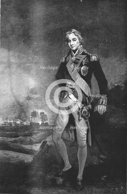 'Horatio Nelson, Viscount Nelson, and Duke of Bronte,K.B.,Vice- Admiral...', 1891. Creator: John Hoppner.