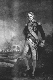 Horatio Nelson, Viscount Nelson, and Duke of Bronte,K.B.,Vice- Admiral... 1891. Creator: John Hoppner