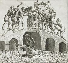 Horatius Cocles, 16th century. Creator: Diana Mantuana