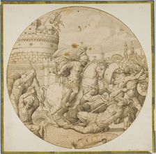 Horatius at the Bridge, n.d. Creator: Giovanni Battista Cipriani