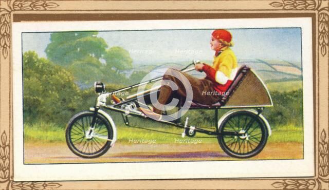 'Horizontal Bicycle', 1939. Artist: Unknown.