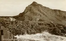 Horizontal Pillars, Giants Causeway late 19th-early 20th century. Creator: Unknown