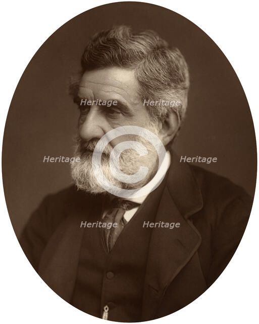 Hormuzd Rassam, explorer and archaeologist, 1881. Artist: Unknown