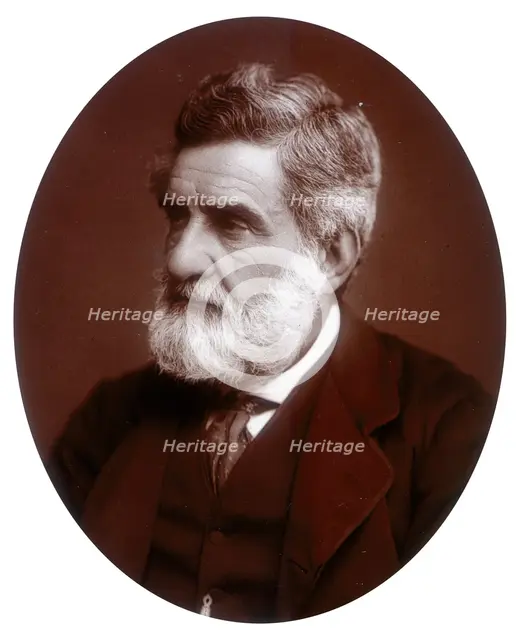 Hormuzd Rassam, explorer and archaeologist, 1881. Creator: Lock & Whitfield.