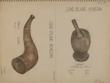 Horn and Mortar & Pestle, 1935. Creator: Charles Charon