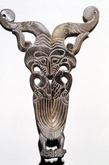 Horn Bridle Decoration from Pazyryk, Altai Mountains, 5th century BC-4th century BC