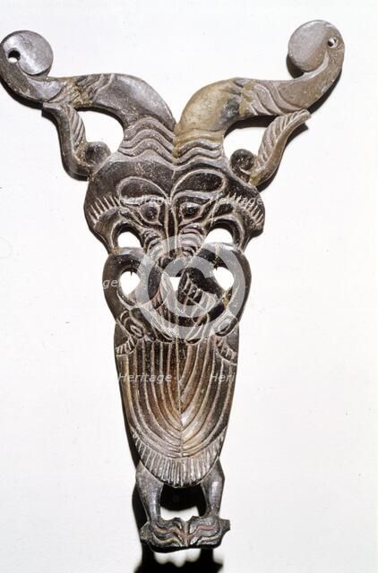 Horn Bridle Decoration from Pazyryk, Altai Mountains, 5th century BC-4th century BC. Artist: Unknown.