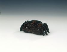 Horn crab sculpture, Qing dynasty, China, 18th century. Creator: Unknown