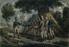 Horn orchestra, ca 1820. Artist: Anonymous