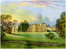 Hornby Castle, Yorkshire, home of the Duke of Leeds, c1880. Creator: Unknown