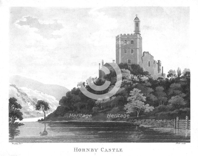 'Hornby Castle', c1799. Creator: Black.