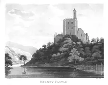 Hornby Castle c1799. Creator: Black