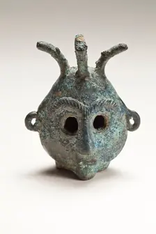 Horned Head. Creator: Unknown