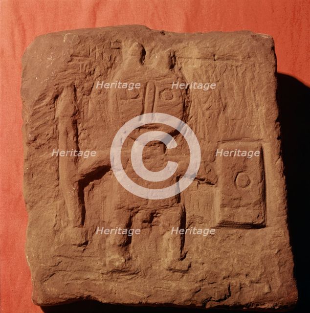Horned Warrior God, Maryport, Cumberland, c1st-c2nd century. Artist: Unknown.