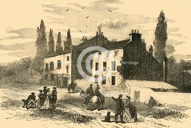 'Hornsey Wood House, 1800', (c1876). Creator: Unknown.