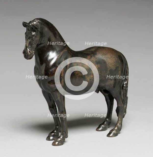 Horse, 1630s or later. Creator: Francesco Fanelli (Italian, 1661), possibly cast after a model by.