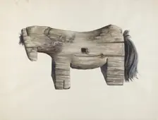 Horse, 1935/1942. Creator: Einar Heiberg
