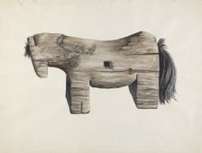 Horse, 1935/1942. Creator: Einar Heiberg