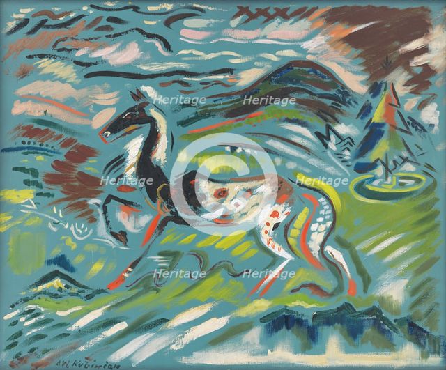 Horse, 1937. Creator: Arnold Peter Weisz-Kubincan.