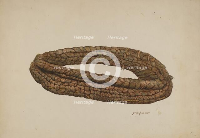 Horse Collar, c. 1941. Creator: Sydney Roberts.