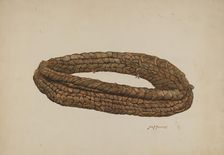 Horse Collar, c. 1941. Creator: Sydney Roberts