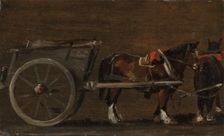 Horse and Cart, ca. 1814. Creator: John Constable