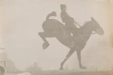 Horse And Rider (Cavalier Et Cheval) #3, c1888. Creator: Etienne Jules Marey