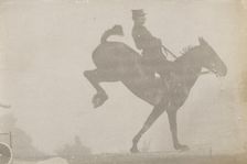 Horse And Rider (Cavalier Et Cheval) #3, c1888. Creator: Etienne Jules Marey